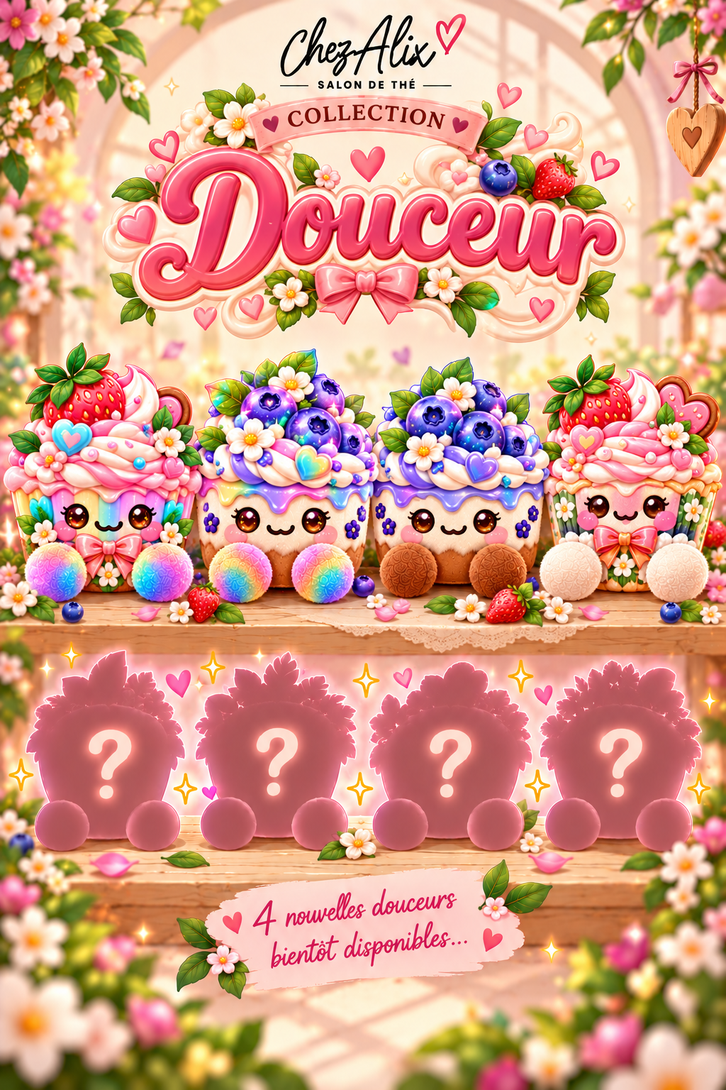 Affiche officielle de la collection Douceur Chez Alix